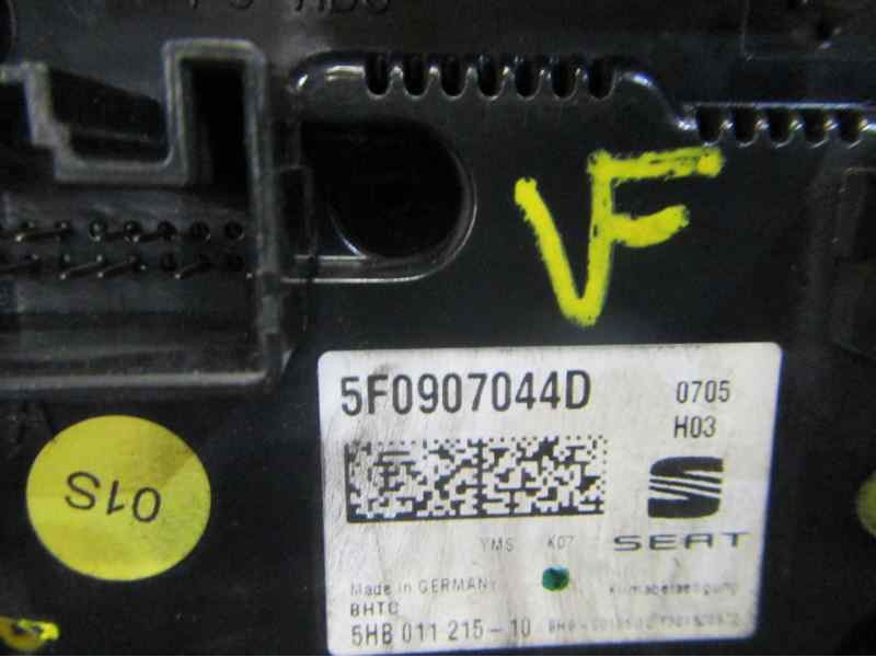 Recambio de mando climatizador para seat leon (5f1) 1.2 tsi referencia OEM IAM 5F0907044HYMS 5F0907044D 