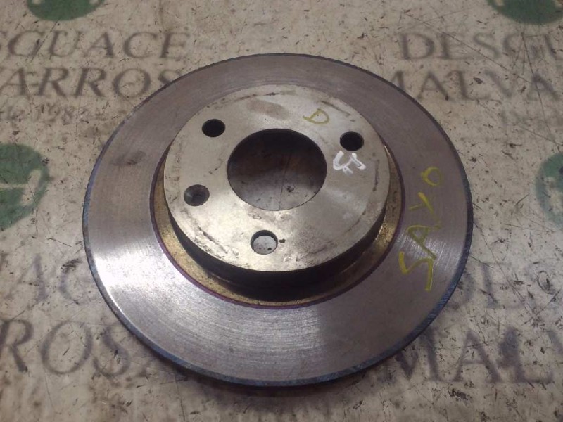 Recambio de disco freno trasero para citroën saxo 1.5 d monaco referencia OEM IAM   