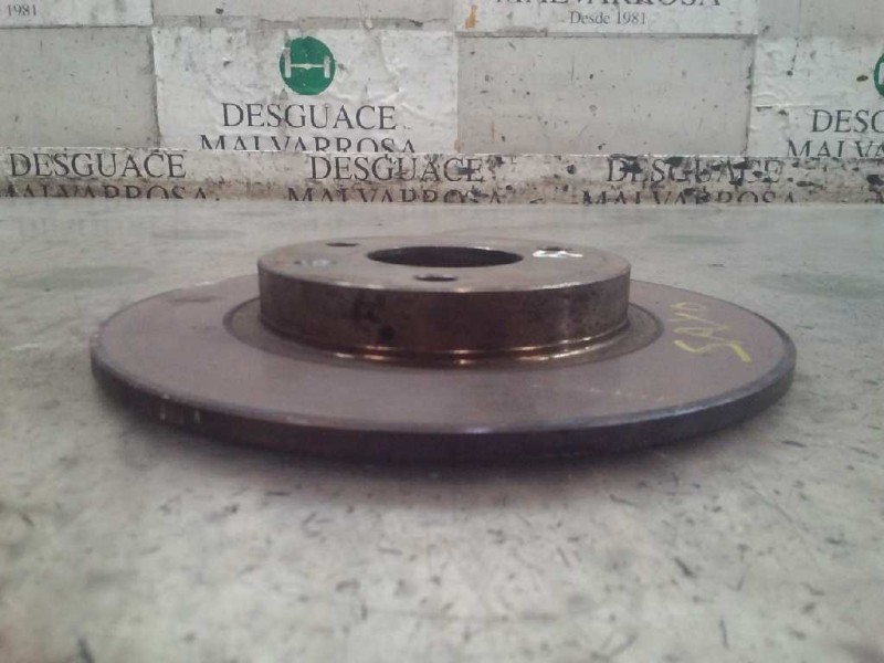 Recambio de disco freno trasero para citroën saxo 1.5 d monaco referencia OEM IAM   