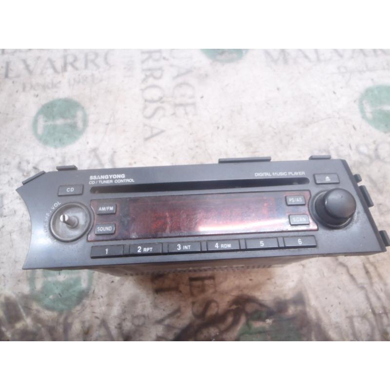 Recambio de sistema audio / radio cd para ssangyong actyon 200 xdi referencia OEM IAM   