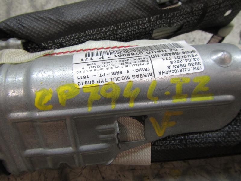 Recambio de airbag cortina delantero izquierdo para peugeot 308 confort referencia OEM IAM   