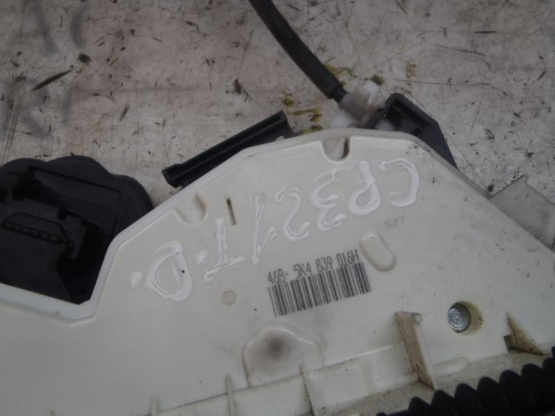 Recambio de cerradura puerta trasera derecha para volkswagen golf vi (5k1) advance bluemotion referencia OEM IAM 5K4839016H  