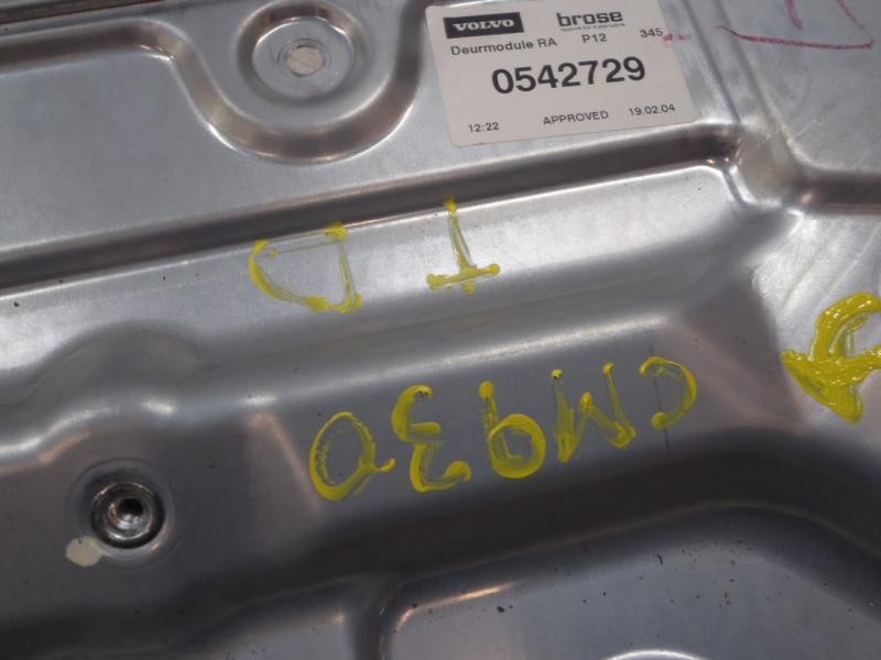 Recambio de elevalunas trasero derecho para volvo v50 familiar 2.4 cat referencia OEM IAM 31253516  