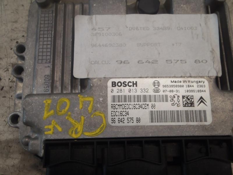 Recambio de centralita motor uce para peugeot 308 sport referencia OEM IAM 1942ST  