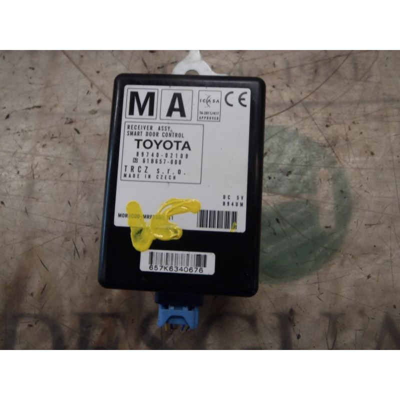 Recambio de modulo electronico para toyota auris 1.8 16v (híbrido) referencia OEM IAM 8974002100 8974002100 61B657000