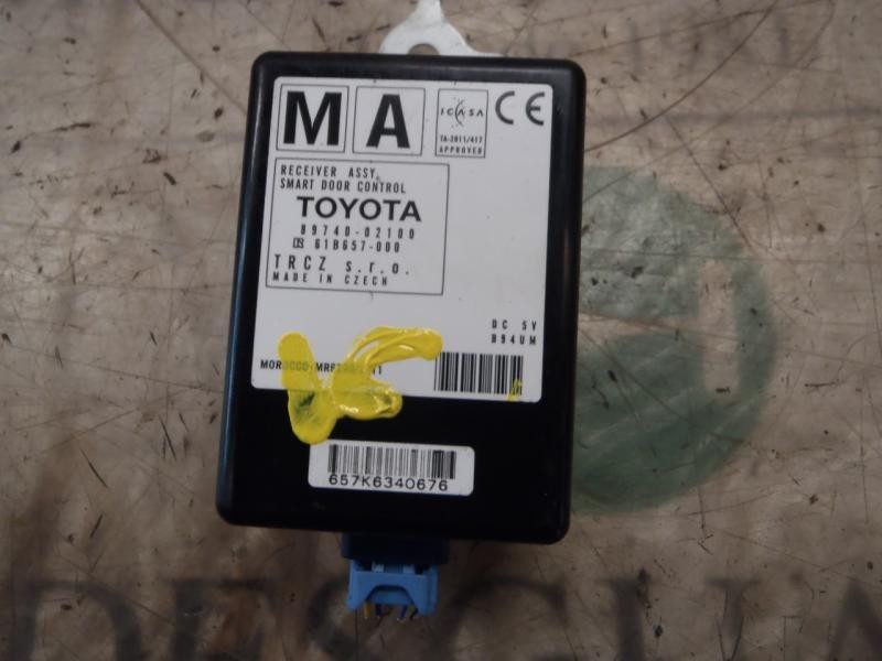Recambio de modulo electronico para toyota auris 1.8 16v (híbrido) referencia OEM IAM 8974002100 8974002100 61B657000