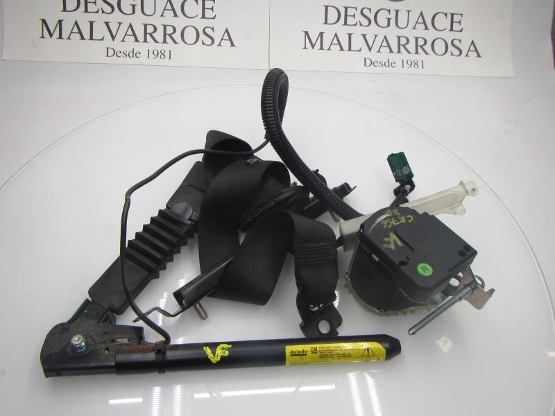 Recambio de cinturon seguridad delantero derecho para opel corsa c blue line referencia OEM IAM   