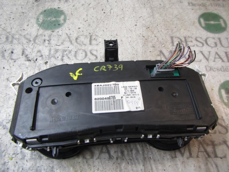 Recambio de cuadro instrumentos para renault megane ii berlina 5p emotion referencia OEM IAM   