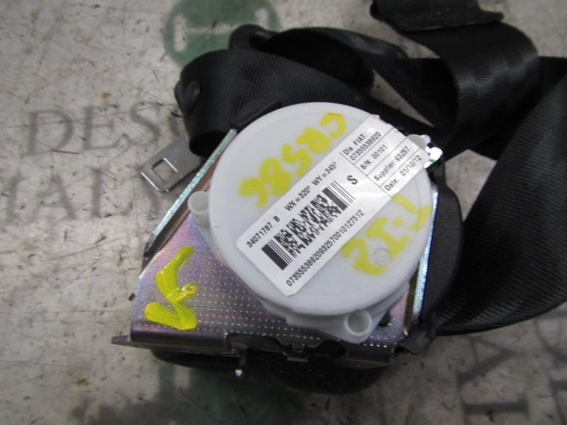 Recambio de cinturon seguridad trasero izquierdo para fiat bravo (198) 1.4 16v cat referencia OEM IAM 735553892  