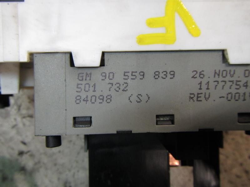 Recambio de mando calefaccion / aire acondicionado para opel zafira a 2.0 dti referencia OEM IAM   