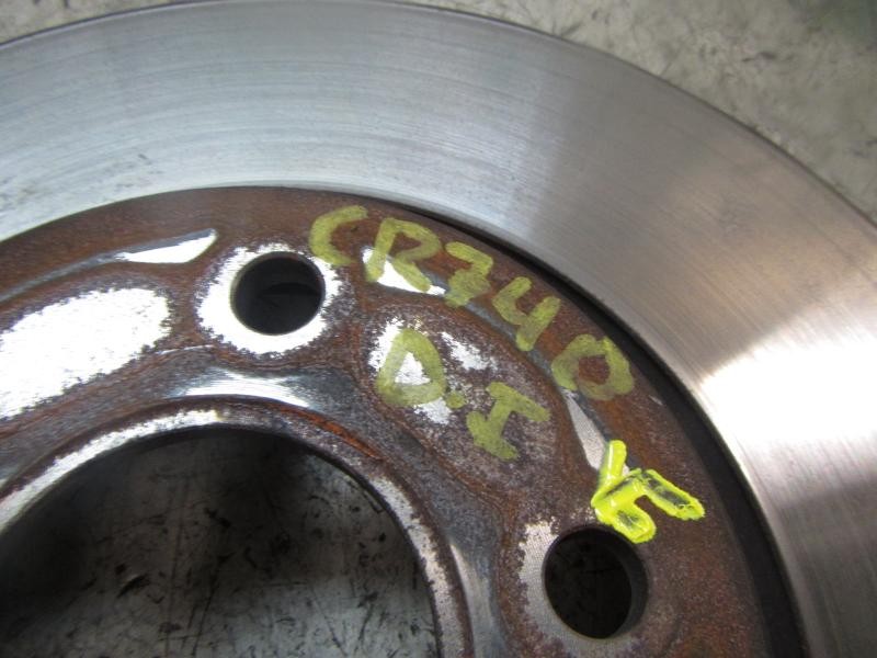 Recambio de disco freno delantero para ford transit connect 1.6 tdci cat referencia OEM IAM 1825134  