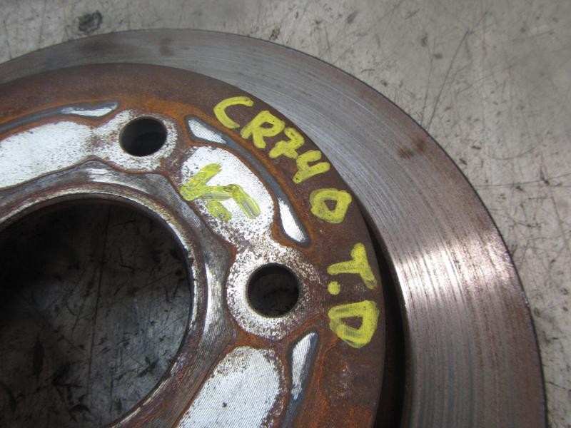 Recambio de disco freno trasero para ford transit connect 1.6 tdci cat referencia OEM IAM 1683384  