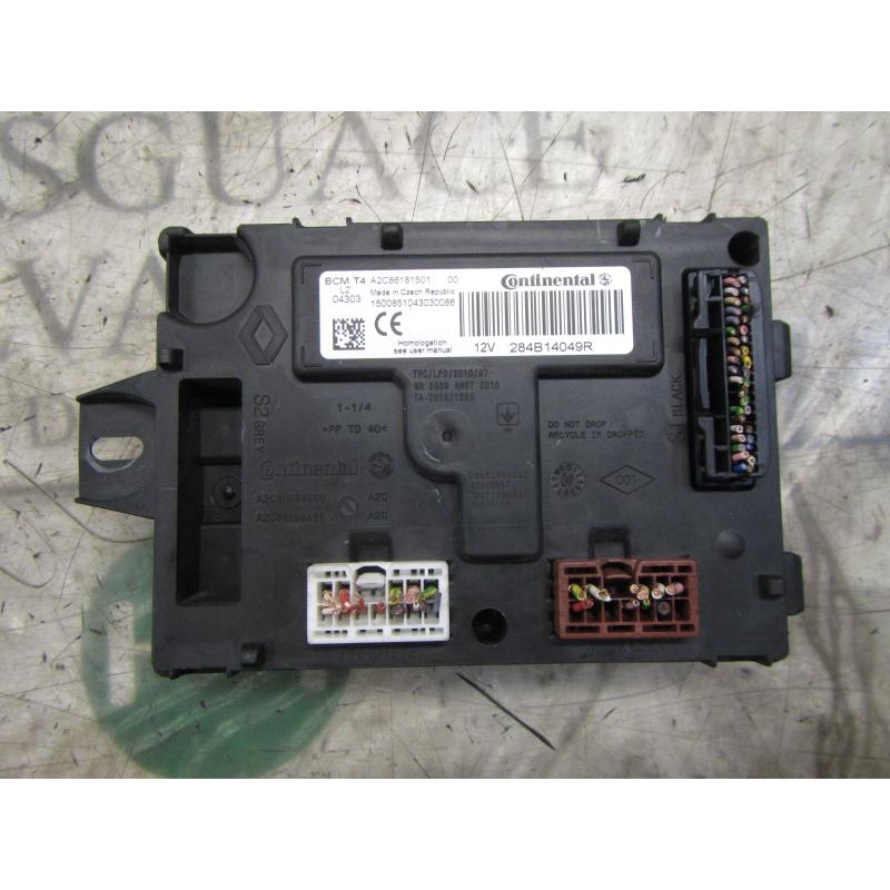 Recambio de modulo electronico para dacia lodgy 1.5 dci diesel fap cat referencia OEM IAM A2C86181501 284B14049R 