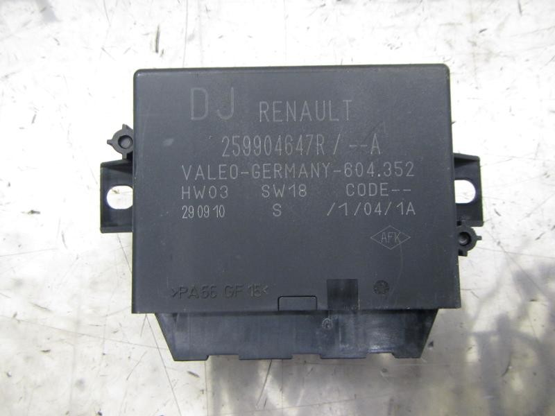 Recambio de modulo electronico para renault scenic iii 1.5 dci diesel referencia OEM IAM 259904647R 259904647R 