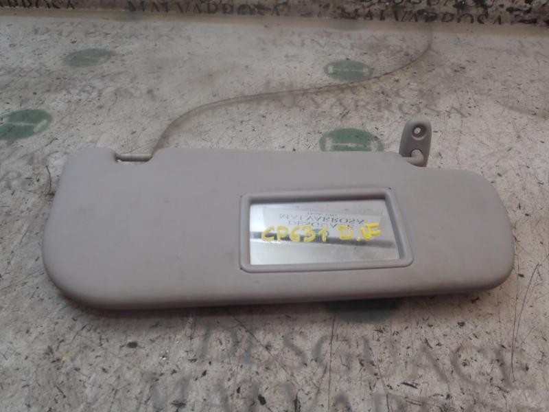 Recambio de parasol derecho para kia picanto 1.1 crdi active referencia OEM IAM 8522007490ED  