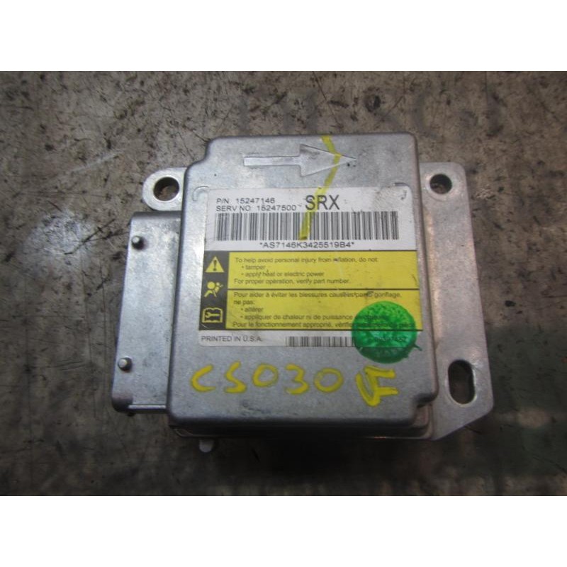 Recambio de centralita airbag para cadillac srx v6 elegance referencia OEM IAM 15247500 15247500 AS7146K3425519B4