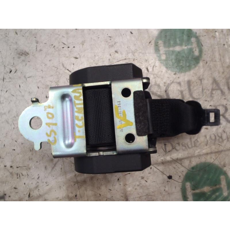 Recambio de cinturon seguridad trasero central para fiat linea (110) activa (110.0/111.0) referencia OEM IAM 100171921  