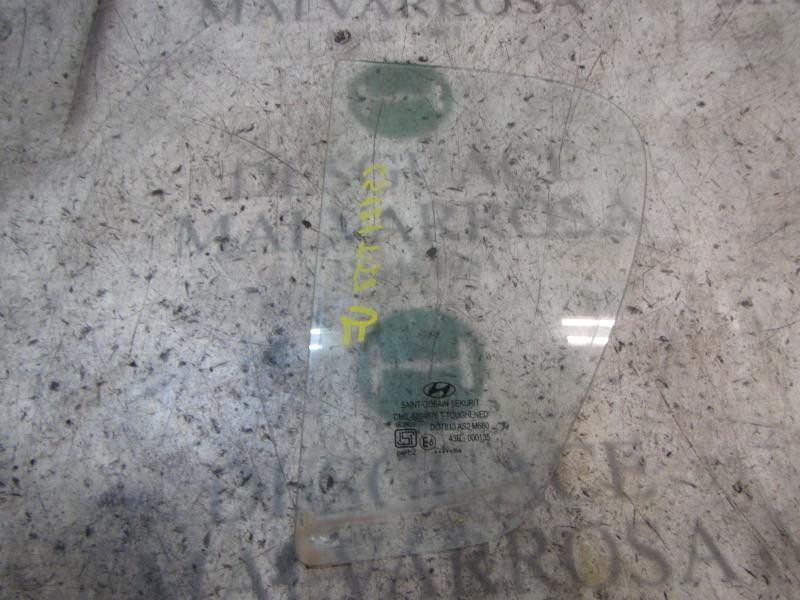 Recambio de cristal custodia trasero izquierdo para hyundai i20 classic referencia OEM IAM 834171J010  