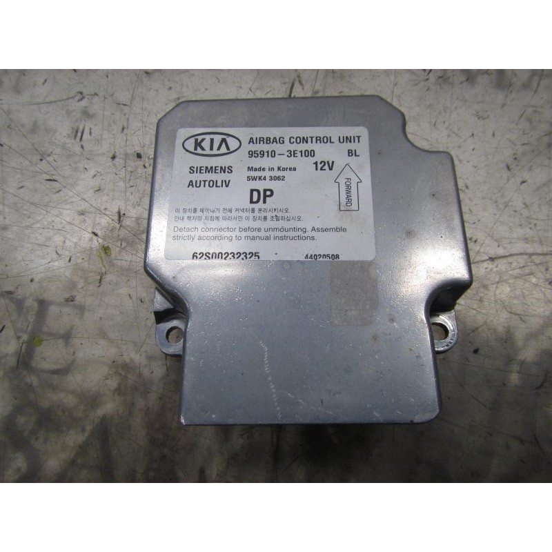 Recambio de centralita airbag para kia sorento 2.5 crdi ex referencia OEM IAM 959103E100 959103E100 5WK43062