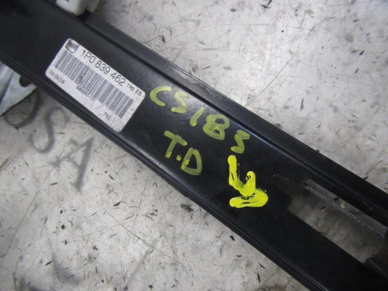 Recambio de elevalunas trasero derecho para seat leon (1p1) reference ecomotive referencia OEM IAM 1P0839462  