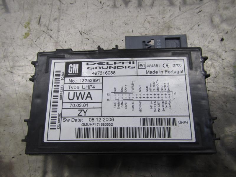 Recambio de modulo electronico para opel corsa d enjoy referencia OEM IAM   