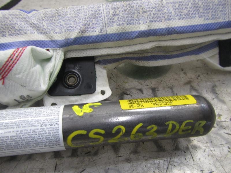 Recambio de airbag cortina delantero derecho para opel corsa d cmon referencia OEM IAM   