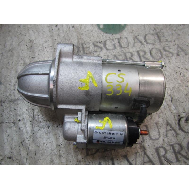 Recambio de motor arranque para ssangyong rodius rodius aj/ad2l/ata21 referencia OEM IAM 6711510201 A671110201 