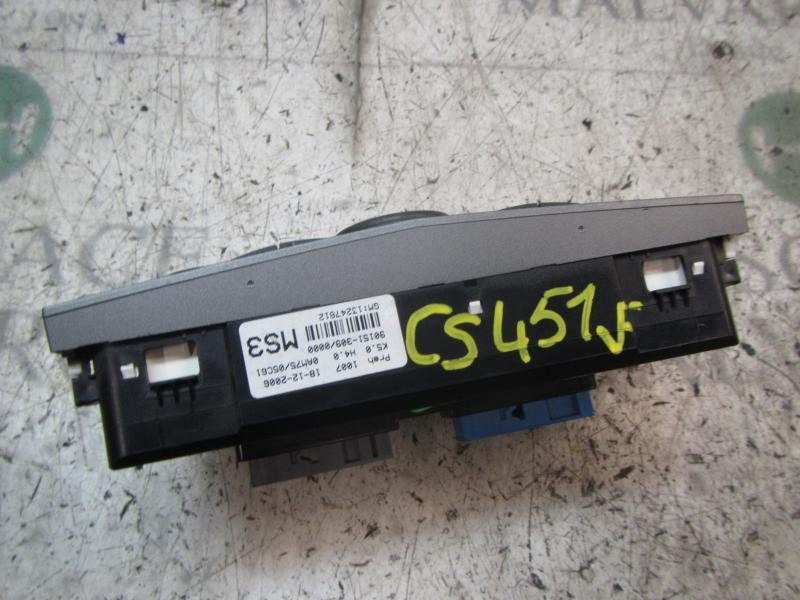 Recambio de mando climatizador para opel zafira b enjoy referencia OEM IAM   