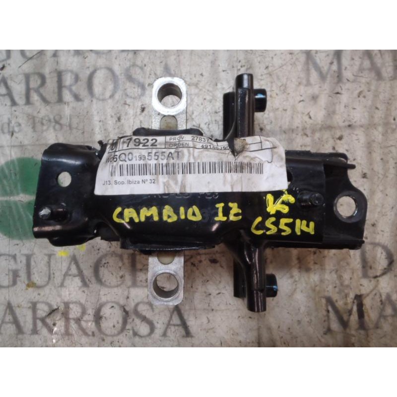 Recambio de soporte cambio para seat ibiza (6j5) 1.6 tdi referencia OEM IAM 6Q0199555AT  