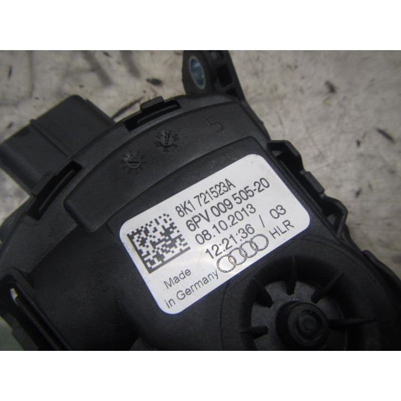 Recambio de potenciometro pedal para audi a4 ber. (b8) 2.0 16v tdi referencia OEM IAM 8K1721523A 8K1721523A 6PV00950520