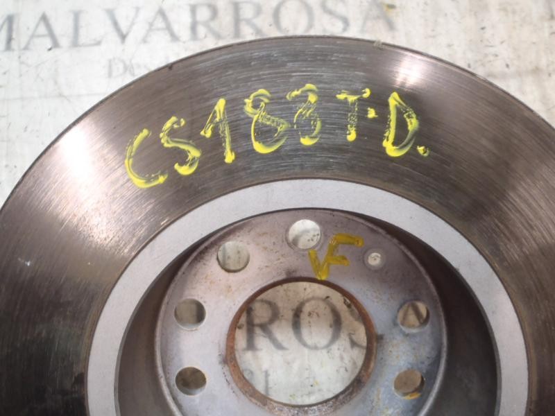 Recambio de disco freno trasero para volkswagen touran (1t3) 1.6 tdi dpf referencia OEM IAM   