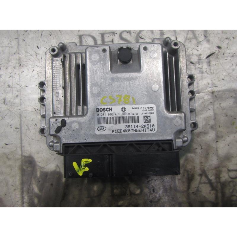 Recambio de centralita motor uce para kia cee´d emotion referencia OEM IAM 391142A510 391142A510 0281016492