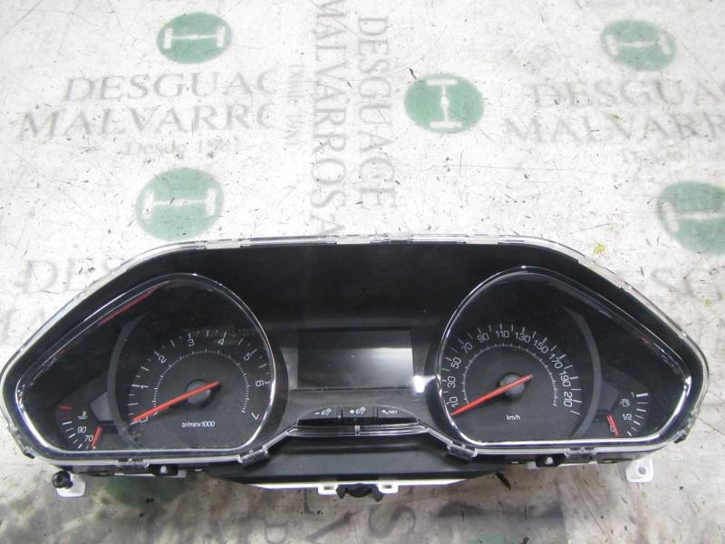 Recambio de cuadro instrumentos para peugeot 208 1.2 12v vti referencia OEM IAM 9801904780 9801904780H 