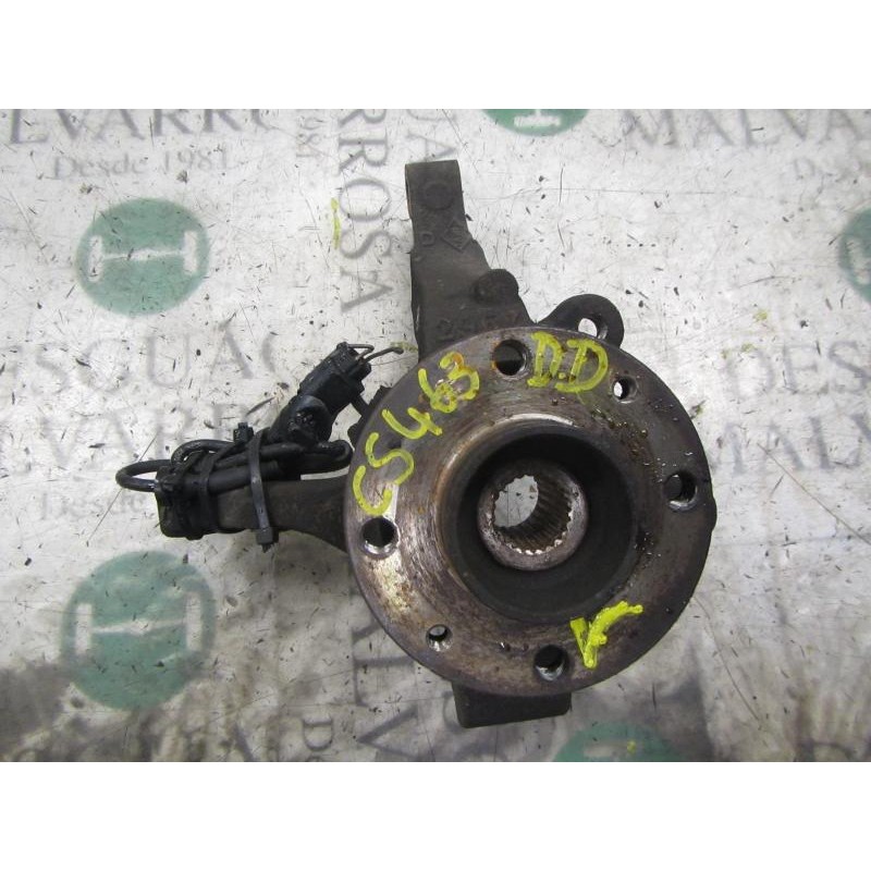 Recambio de mangueta delantera derecha para dacia logan 1.5 dci diesel cat referencia OEM IAM 6001548867  