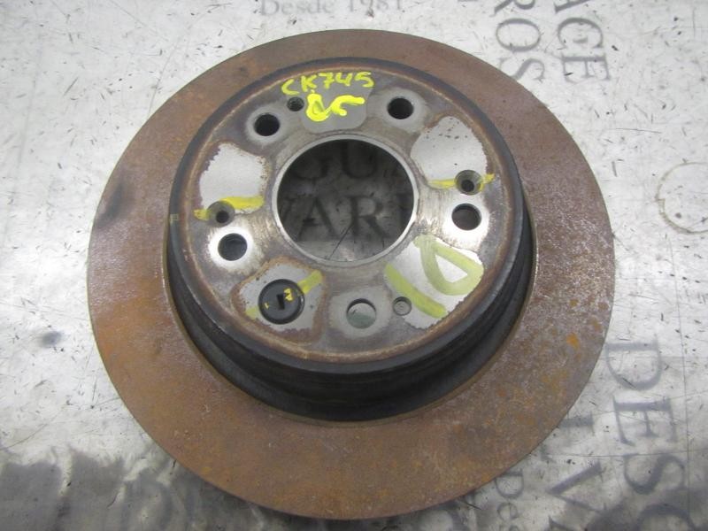 Recambio de disco freno trasero para honda fr-v (be) 2.2 ctdi executive referencia OEM IAM 42510S7AJ50  