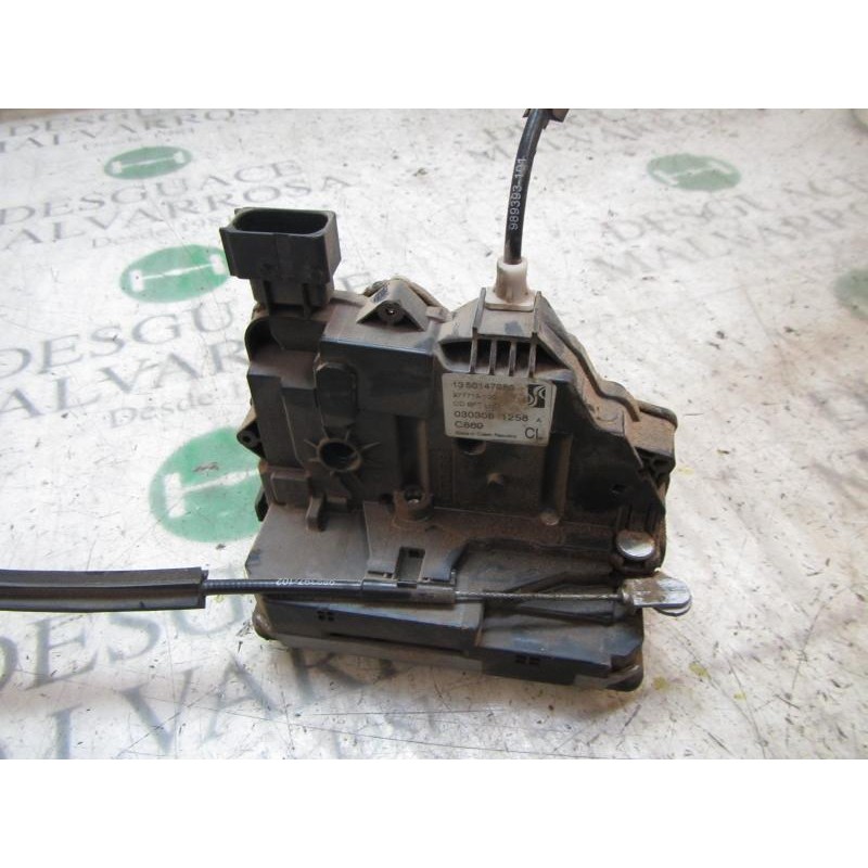 Recambio de cerradura puerta delantera derecha para peugeot boxer caja cerrada (bat. 3450) (333) hdi (333) referencia OEM IAM   