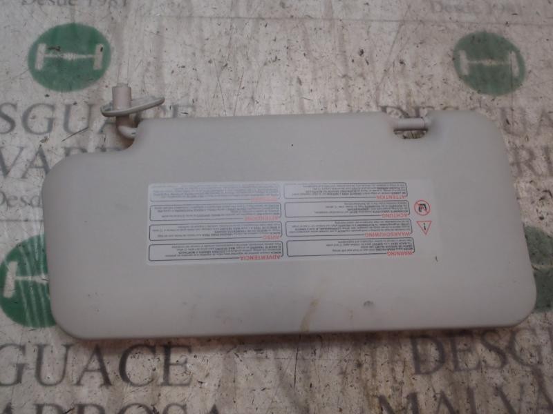 Recambio de parasol derecho para nissan note (e11e) acenta referencia OEM IAM 96400BH00D  