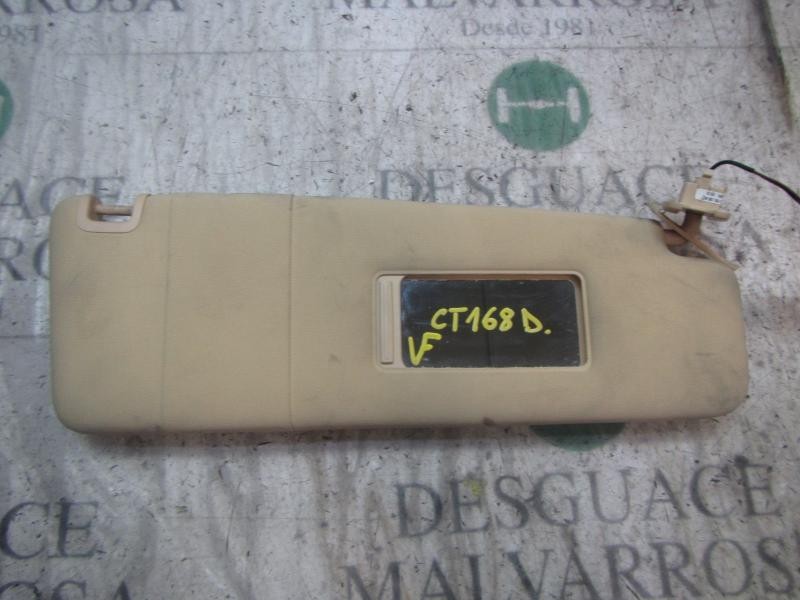 Recambio de parasol derecho para volkswagen phaeton (3d2/3d8) tdi v6 4motion (5 asientos) referencia OEM IAM 3D0857552FRYM  