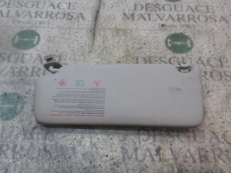 Recambio de parasol derecho para renault twingo 1.2 16v referencia OEM IAM 8200809470  