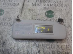 Recambio de parasol derecho para renault twingo 1.2 16v referencia OEM IAM 8200809470   2