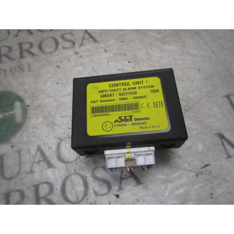 Recambio de modulo electronico para chevrolet aveo 1.4 cat referencia OEM IAM   