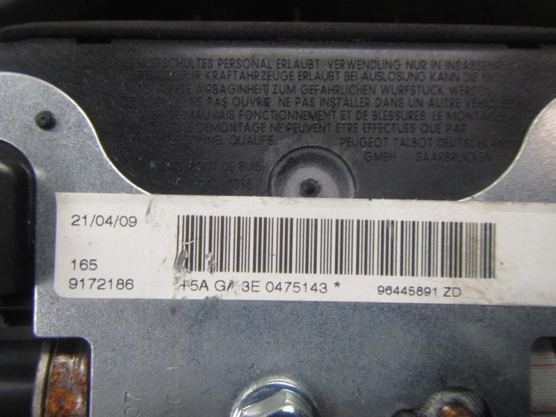 Recambio de airbag delantero izquierdo para peugeot 407 sport referencia OEM IAM   