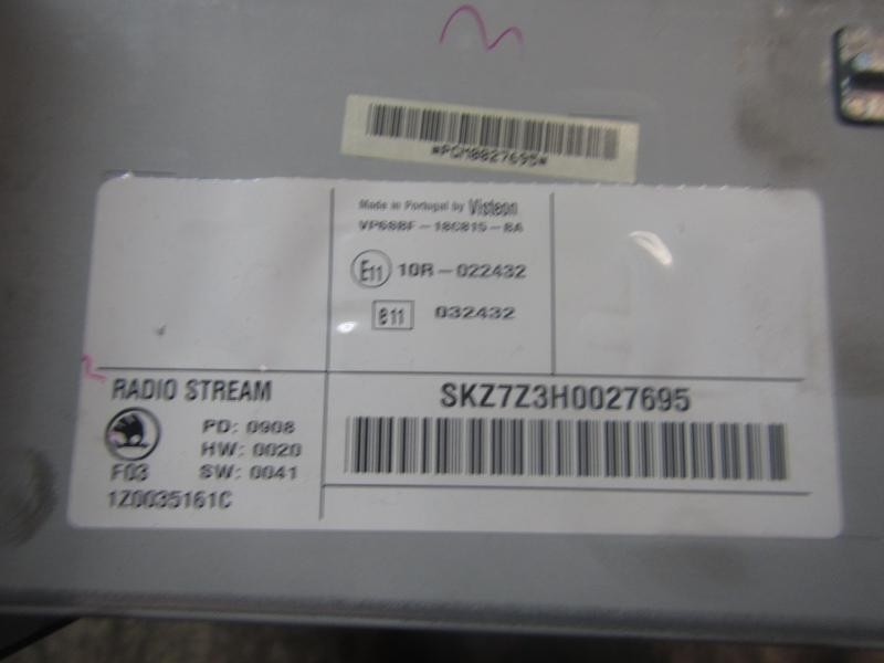 Recambio de sistema audio / radio cd para skoda octavia berlina (1z3) trend referencia OEM IAM   