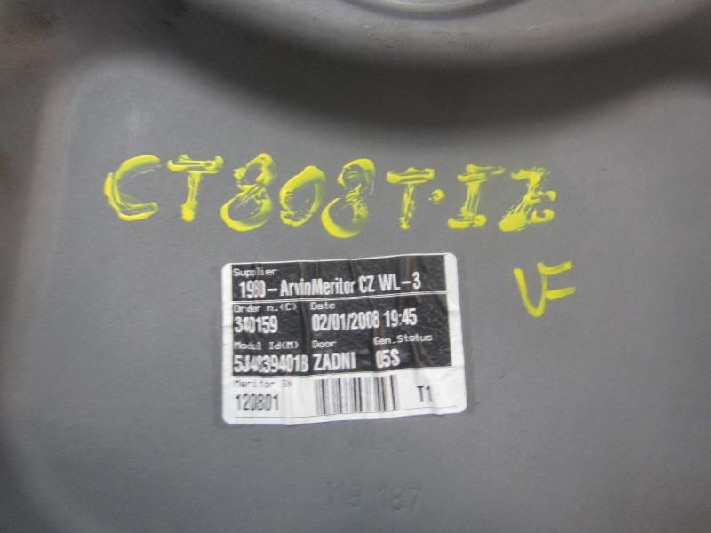 Recambio de elevalunas trasero izquierdo para skoda fabia combi (5j5) 1.4 tdi referencia OEM IAM 5J4839401B  