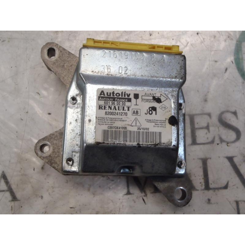 Recambio de centralita airbag para renault espace iv (jk0) privilege referencia OEM IAM 8200905316 8200241270 