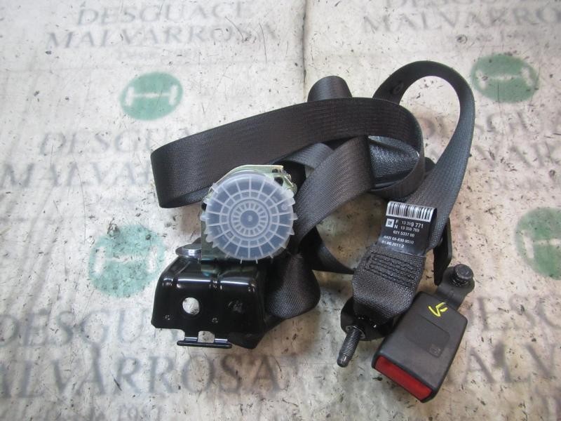 Recambio de cinturon seguridad trasero izquierdo para chevrolet cruze hatchback 1.6 cat referencia OEM IAM 13359771  