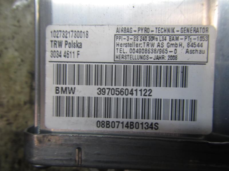 Recambio de airbag delantero derecho para bmw x3 (e83) 2.0 turbodiesel cat referencia OEM IAM 72127056041 39705604122 