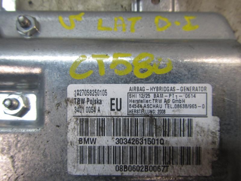 Recambio de airbag lateral izquierdo para bmw x3 (e83) 2.0 turbodiesel cat referencia OEM IAM 72123426315 30342631501Q 