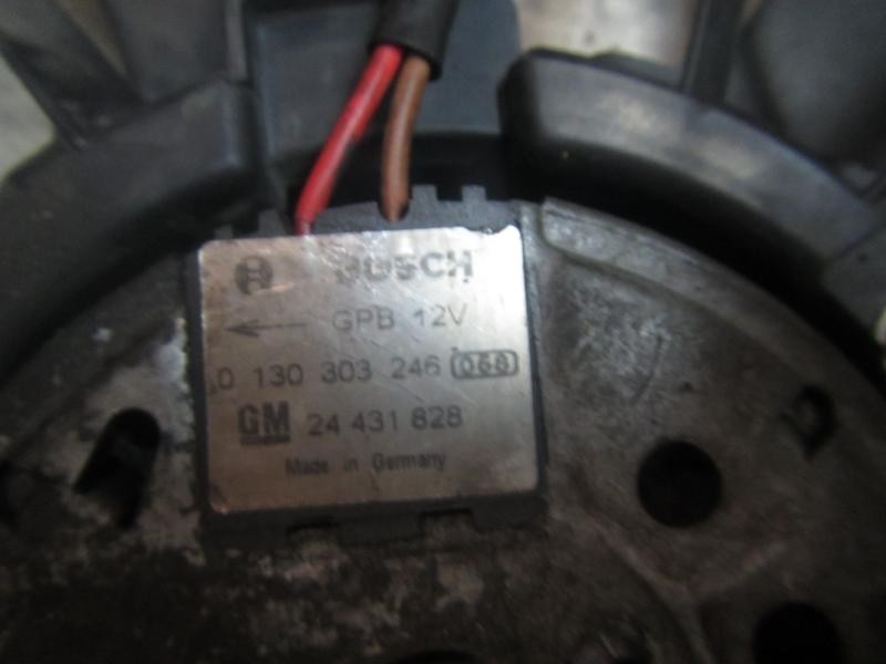Recambio de electroventilador para opel zafira a elegance referencia OEM IAM   