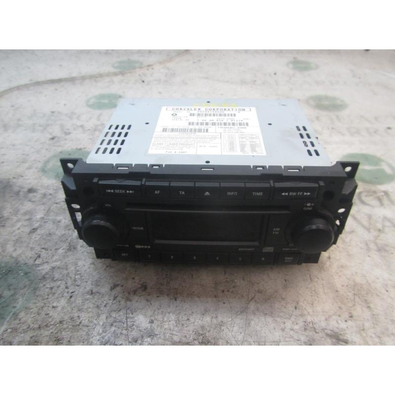 Recambio de sistema audio / radio cd para chrysler jeep compass limited referencia OEM IAM 5091509AG P05091509AG 